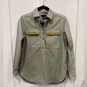 J. Crew Top 100% Cotton Women’s Size 0